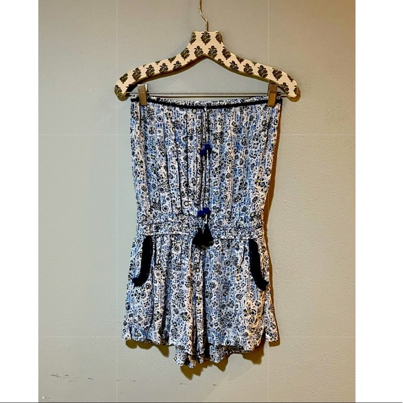 Poupette St. Barth Josie Sleeveless Romper. - Picture 1 of 7